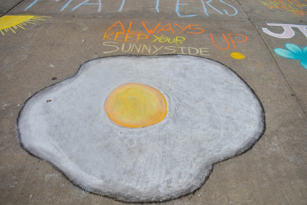 sidewalk chart art