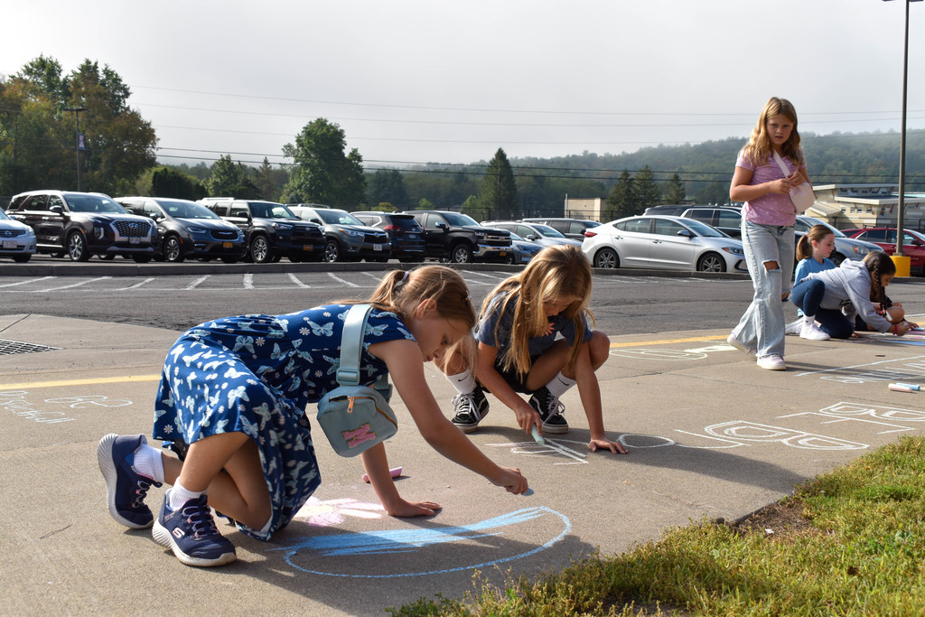 sidewalk chart art