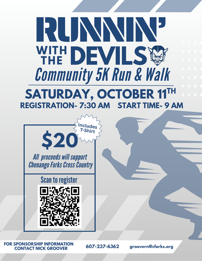 5K registration flyer