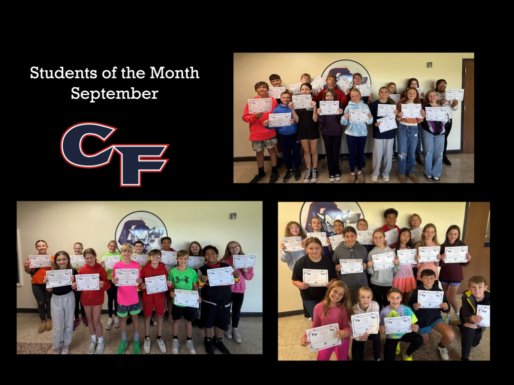 students of the month picture
