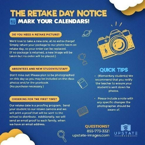 make up picture day flyer