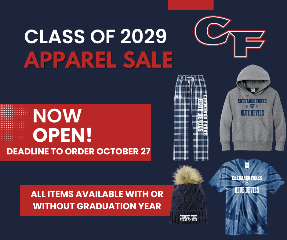 class of 2029 apparel sale items