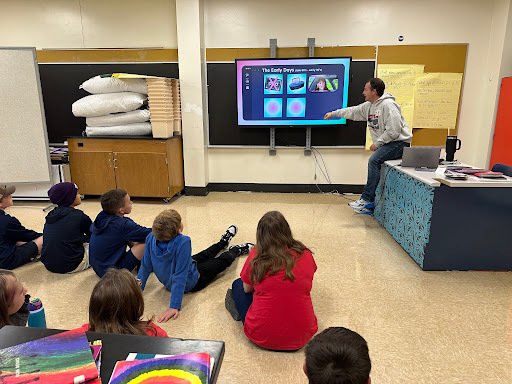 guest speaker with class