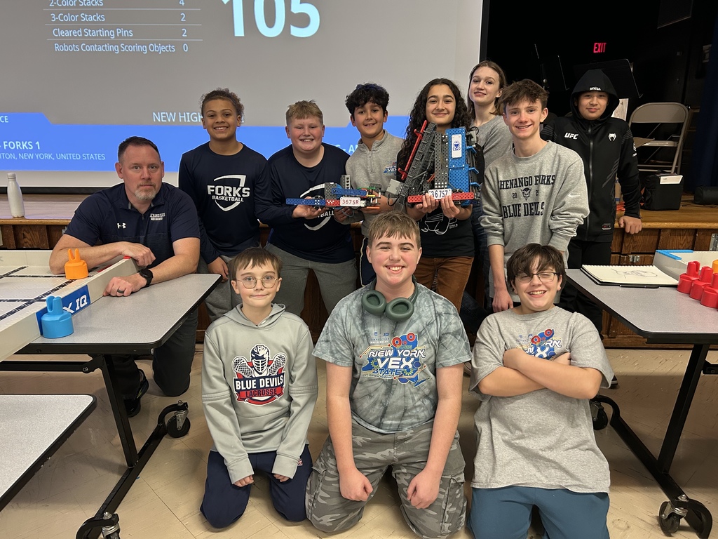 robotics team with robots