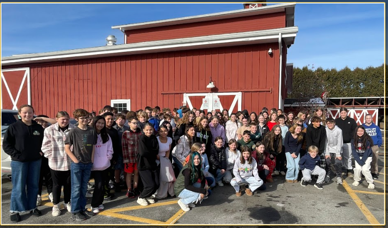 middle school students at the cidermill playhouse