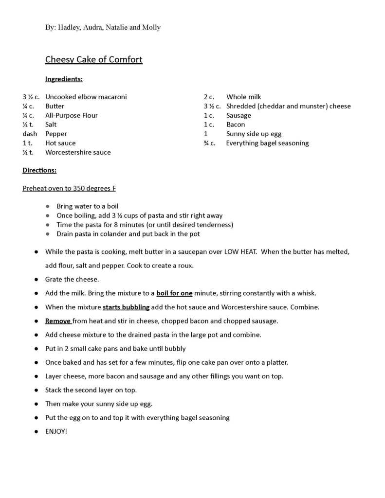 mac and cheese recipe