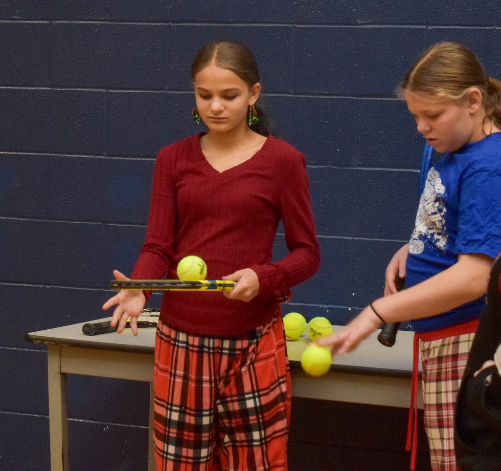 students playing games