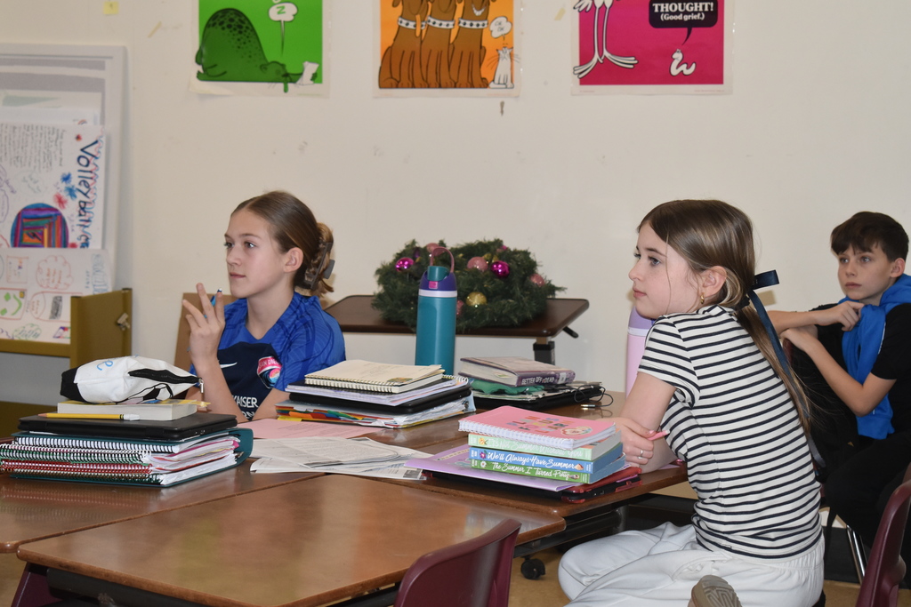 students in leadership training