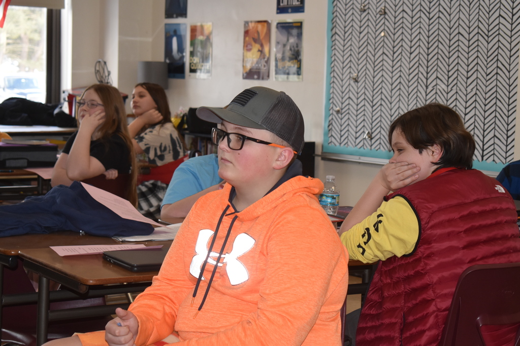 students in leadership training