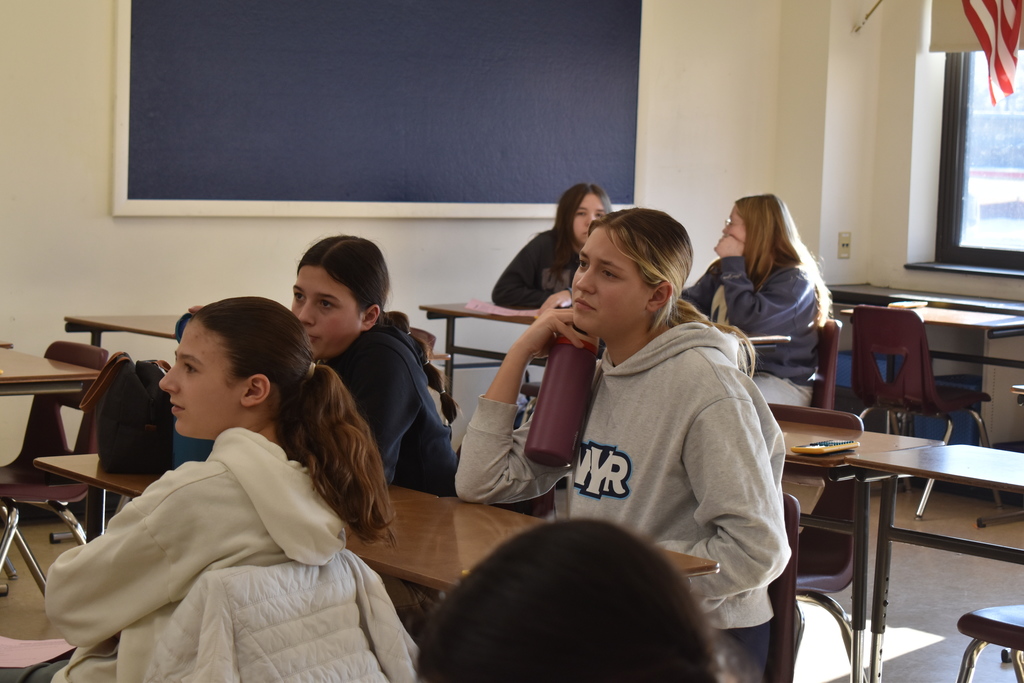 students in leadership training