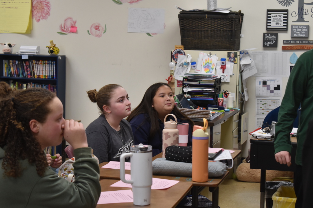 students in leadership training