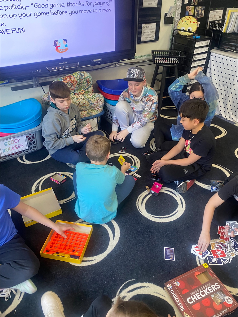 students playing games 