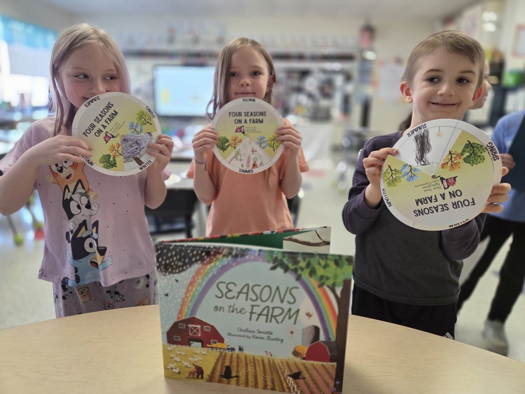 students with season project