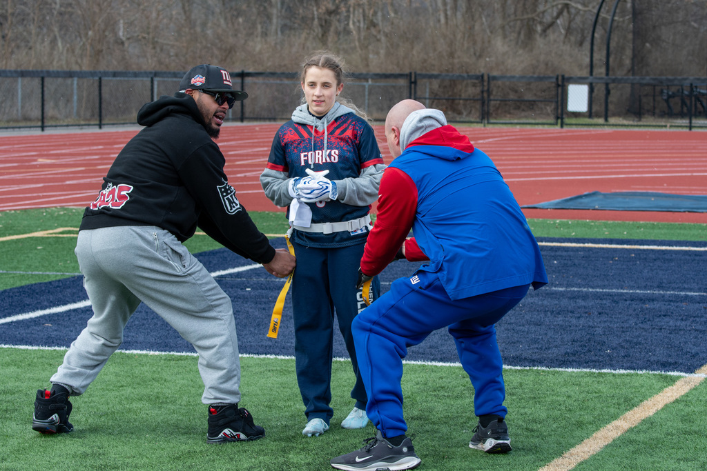 flag football team member