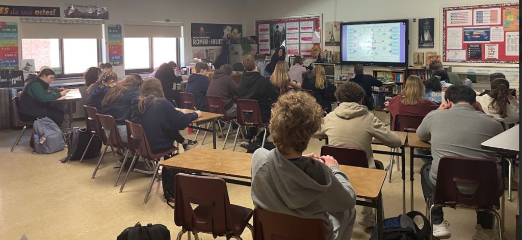 students in classroom