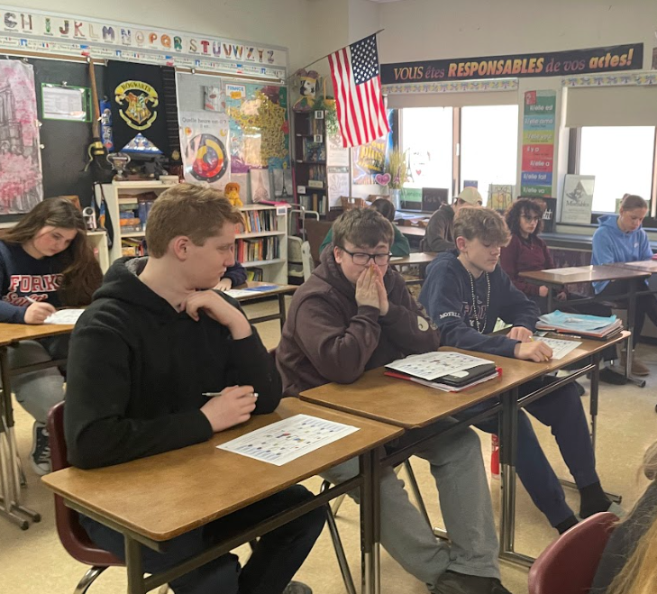 students in classroom