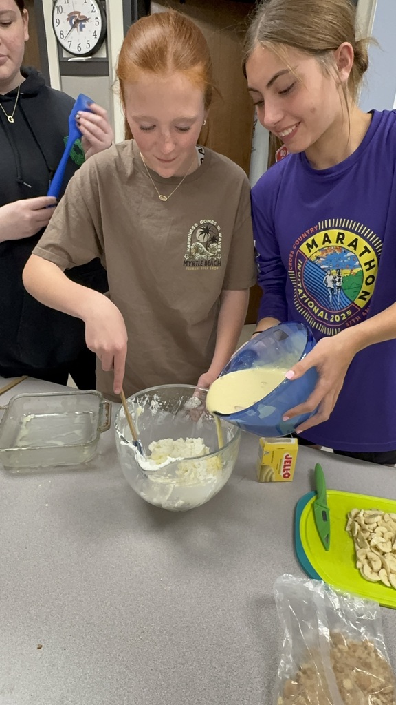 students making ice cream