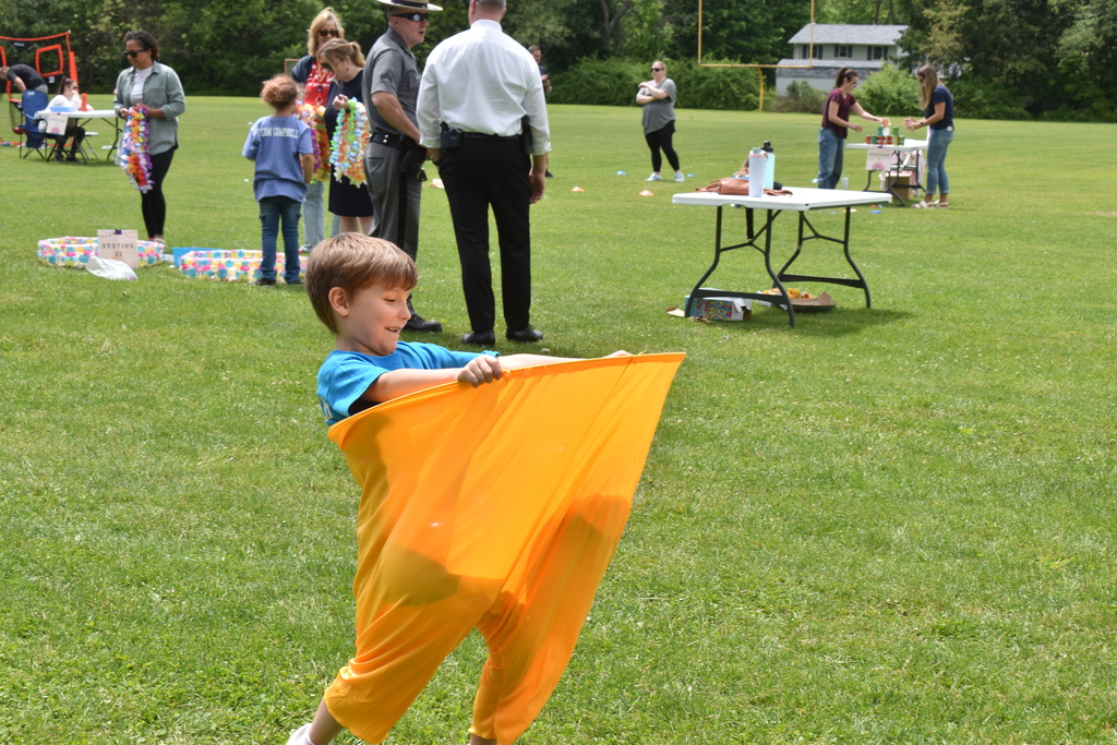 students enjoying carnival 