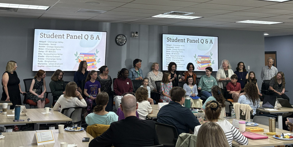 group of students and teachers