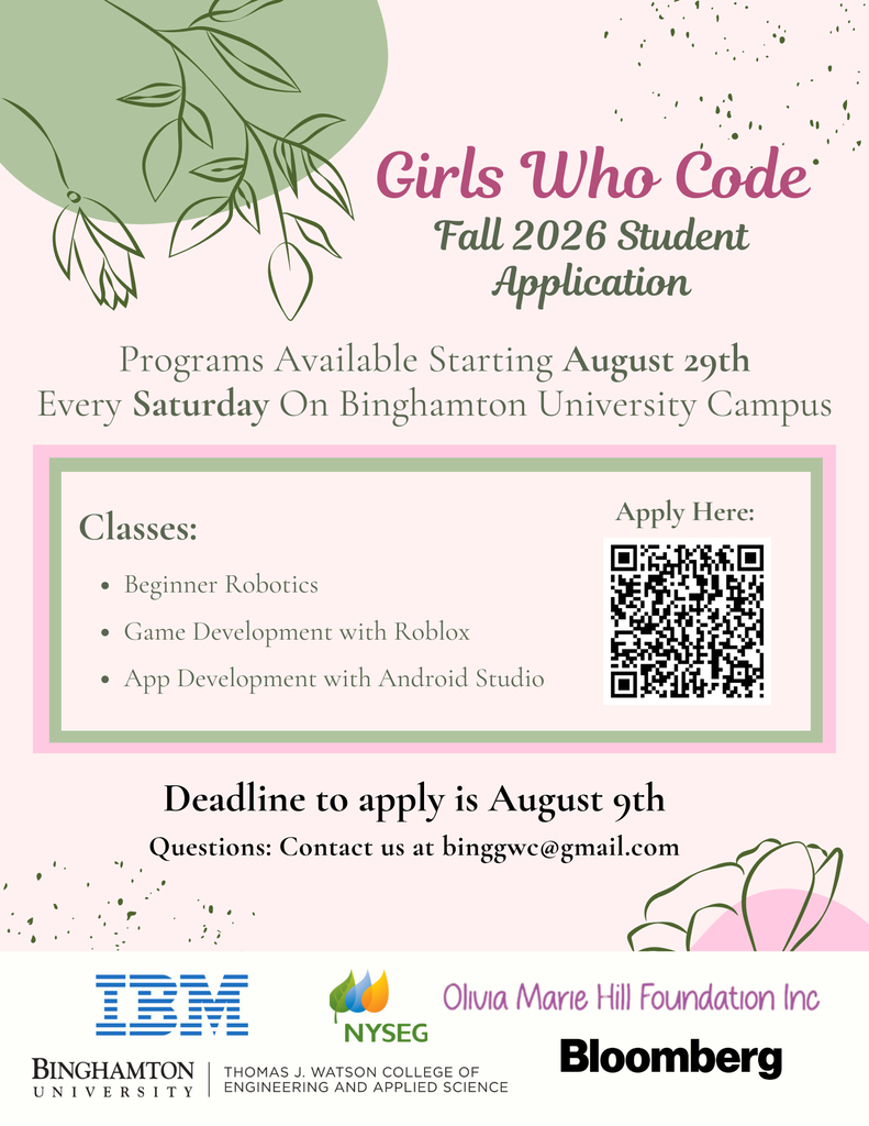 girls who code flyer