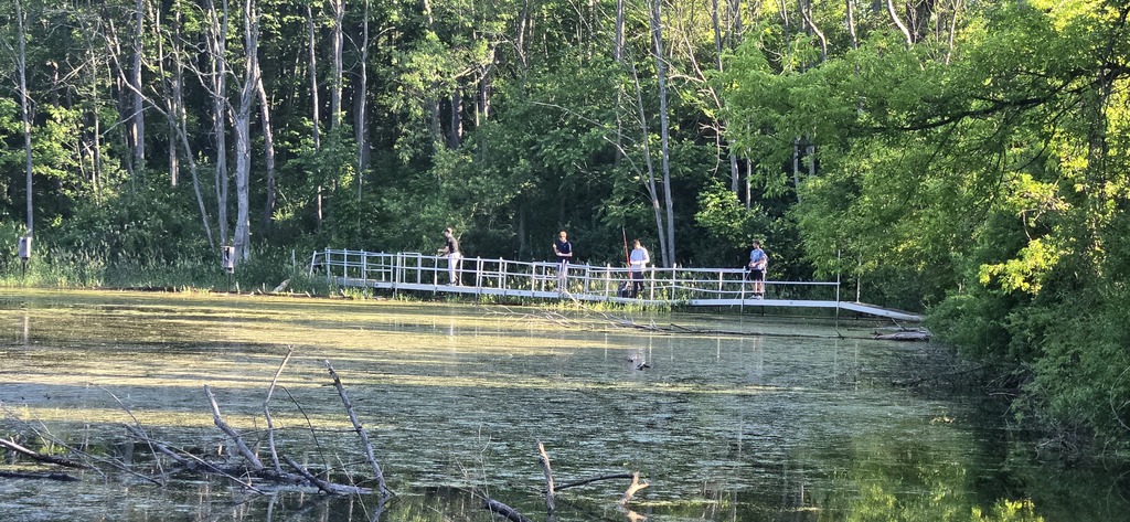 STUDENTS FISHING