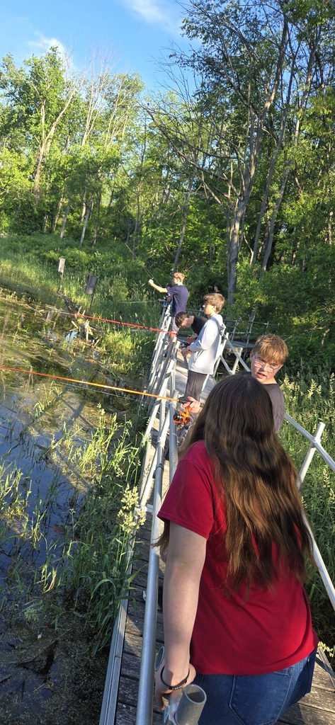 STUDENTS FISHING