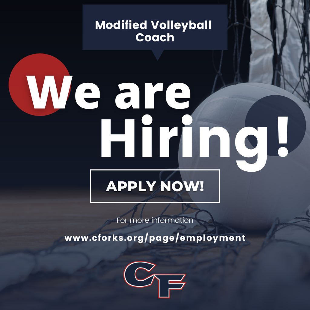 now hiring volleyball coach