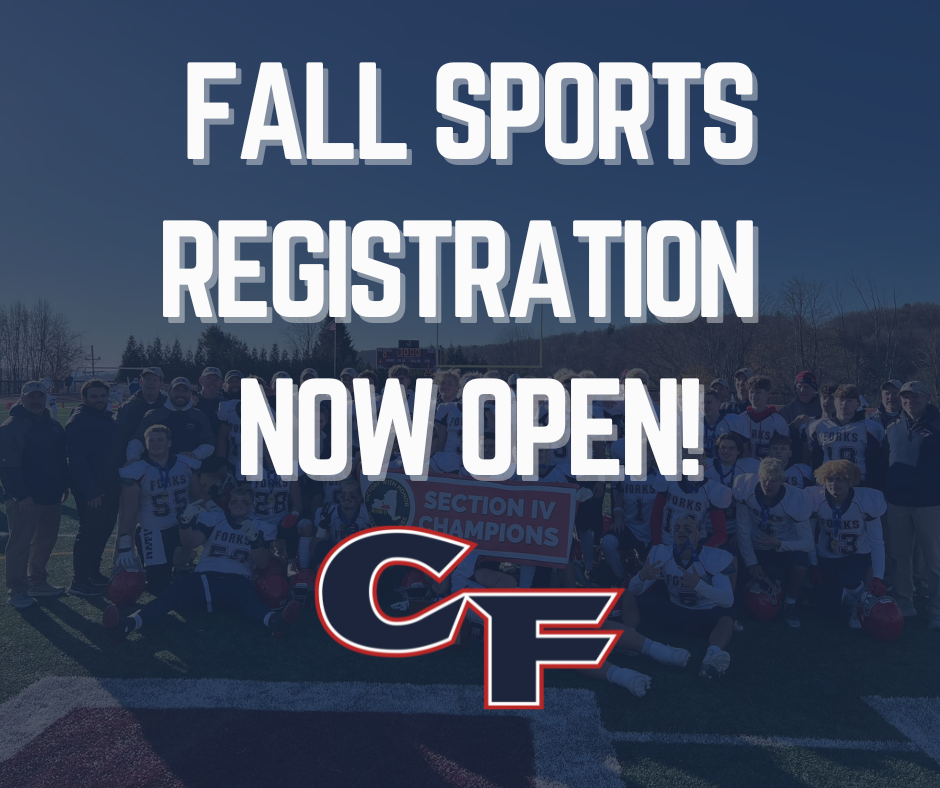 fall SPORTS REGISTRATION NOW OPEN
