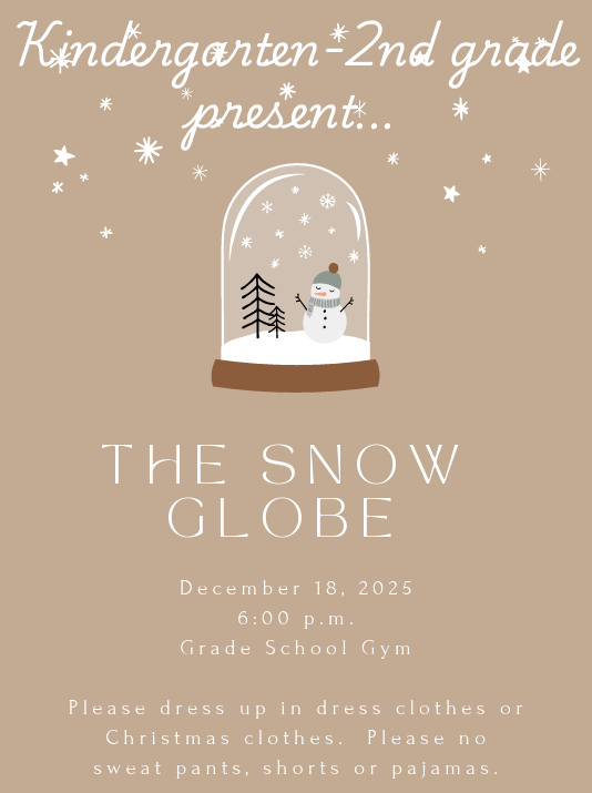 K-2 Christmas program