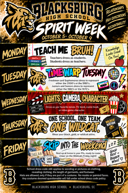 Homecoming Spirit Week