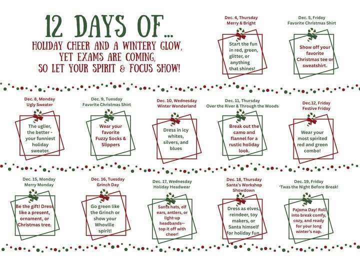 12 days of holiday cheer