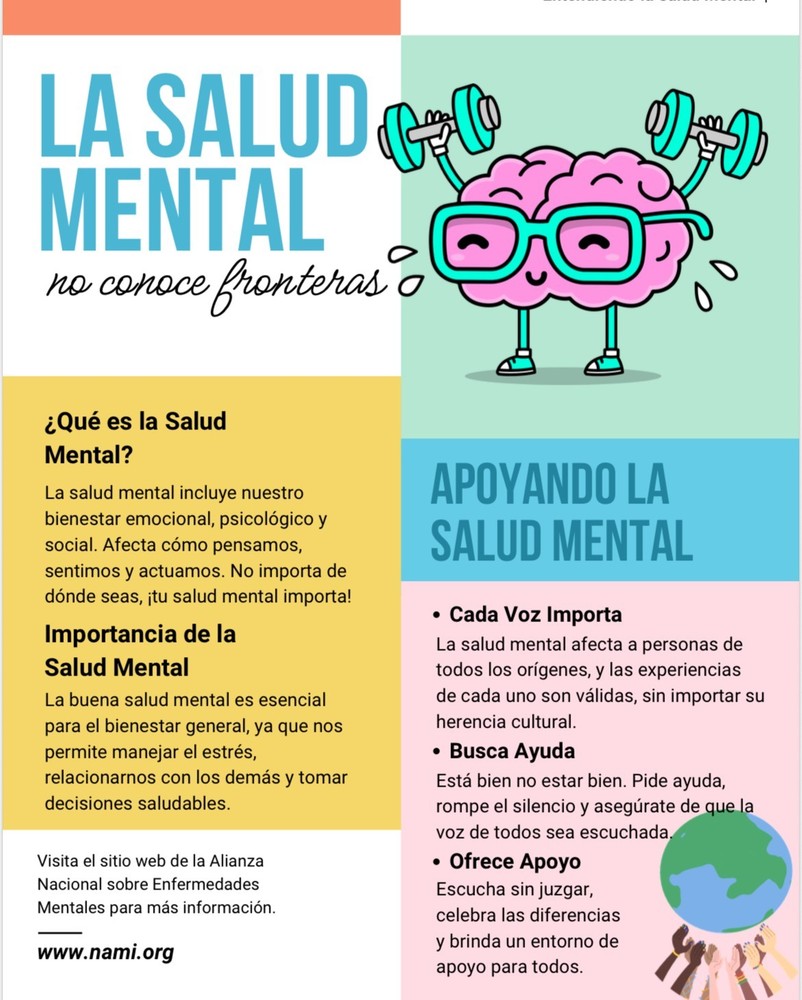 October Mental Health Spanish 