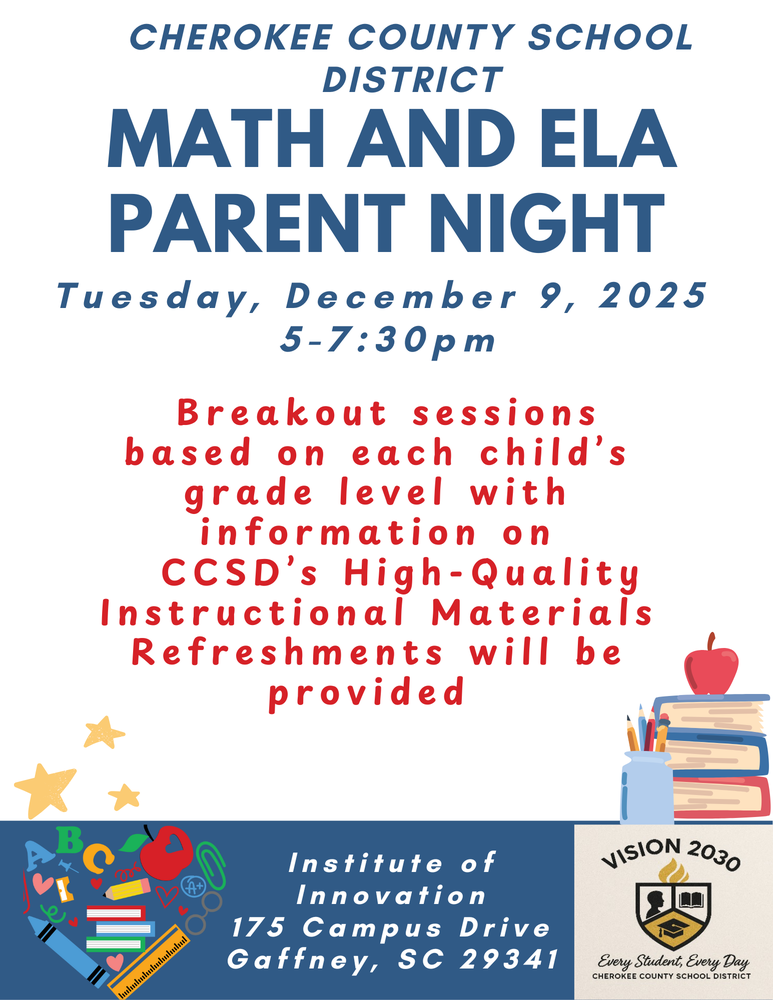 Math & ELA Parent Night