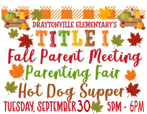 Title I Fall Meeting