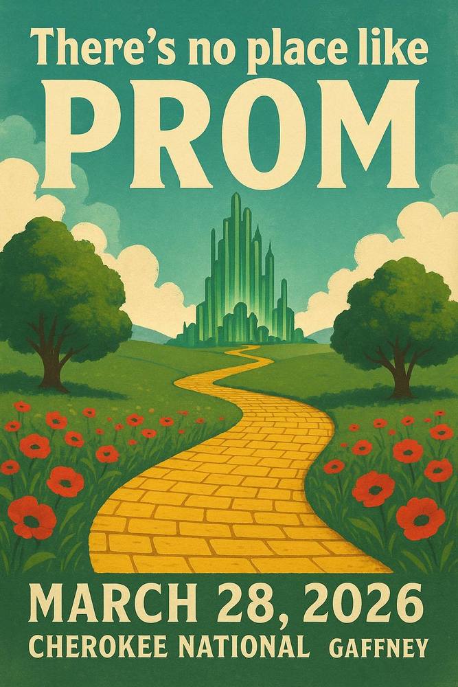 There's no place like prom. March 28, 2026 Cherokee National, Gaffney