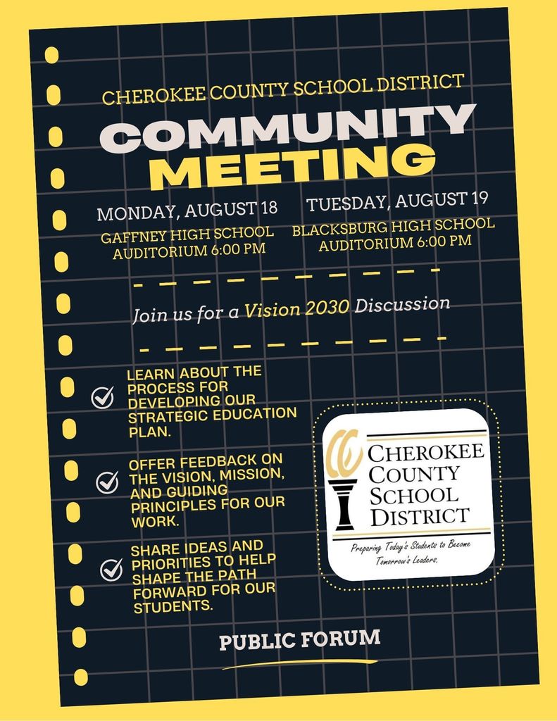 CCSD Community Meeting