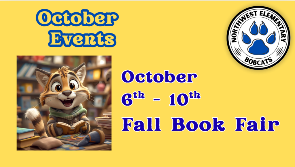 NWES Book Fair Oct 6 - 10