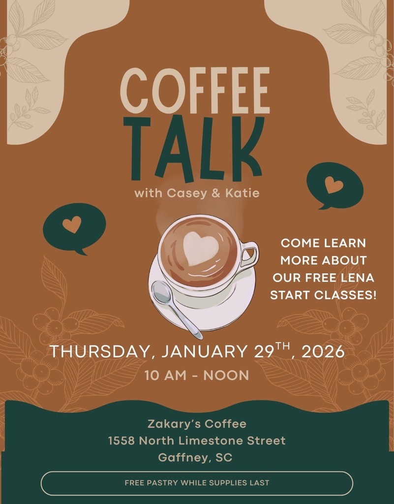 Coffee Talk event-Thursday, January 29, 2026, 10AM-Noon at Zakary's Coffee Shop