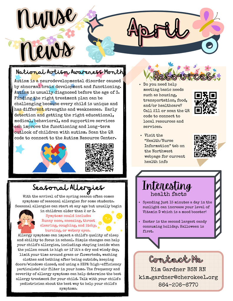 April Nurse Newsletter