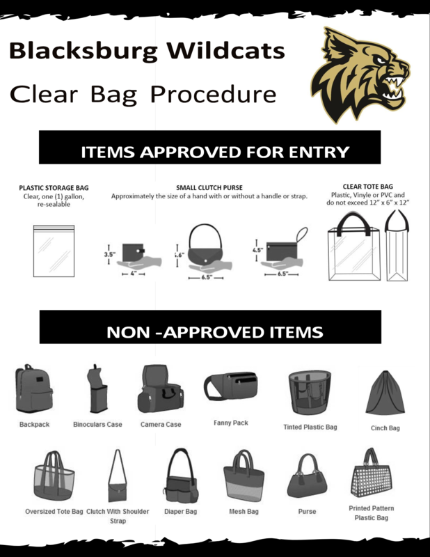 Clear bag policy