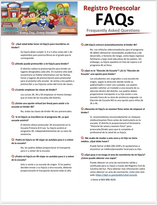 2025-2026 Preschool Registration