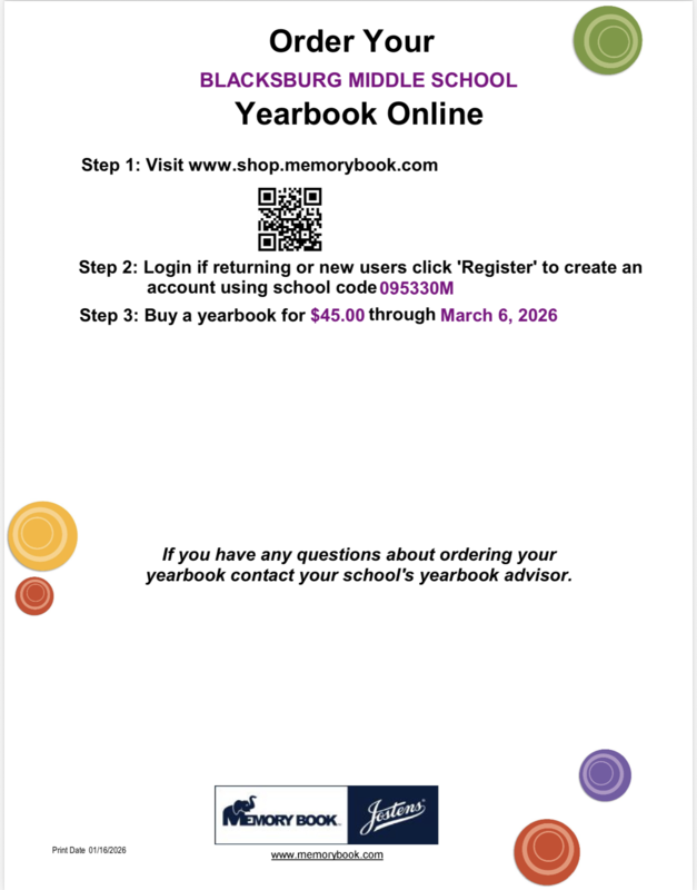 Buy a yearbook 2025-2026