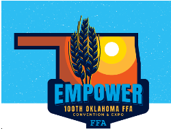100th Oklahoma FFA Convention Expo logo.