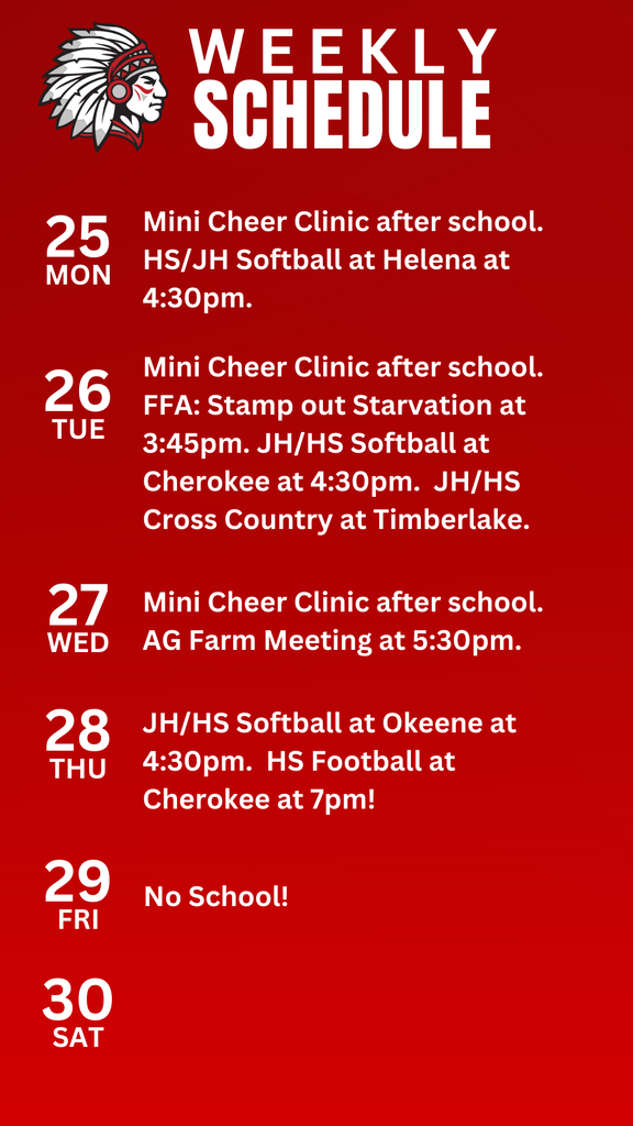 Weekly schedule of events found on our website.
