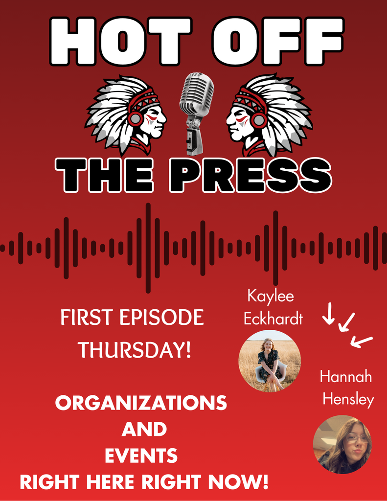 Hot off the Press Podcast Flyer