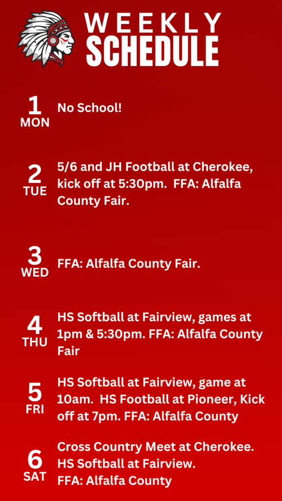 Weekly schedule of events found on our website.