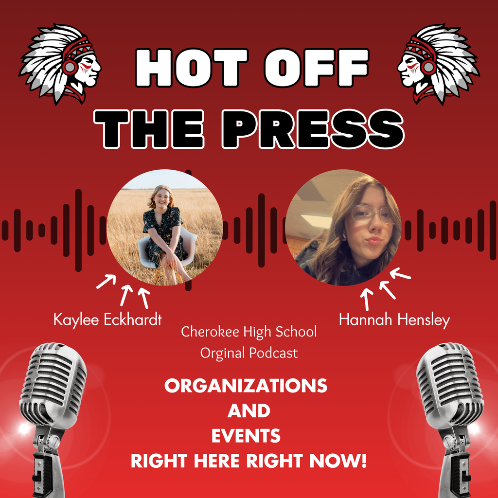 Hot off the Press Podcast Flyer