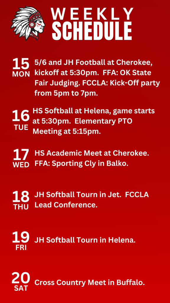 Weekly schedule of events found on our website.