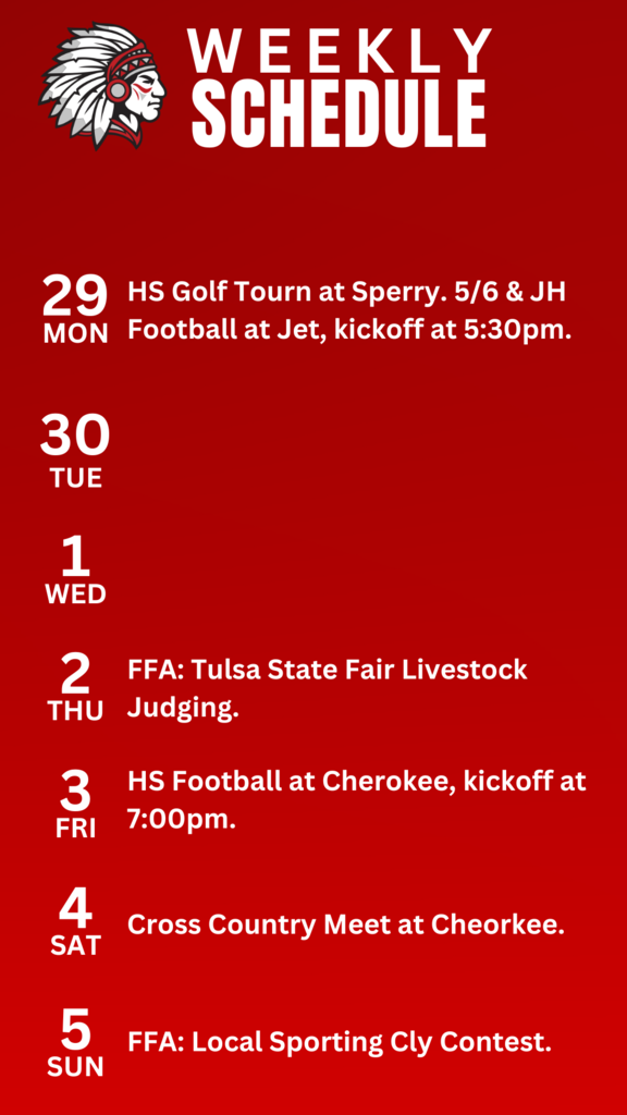 Weekly schedule of events found on our website.