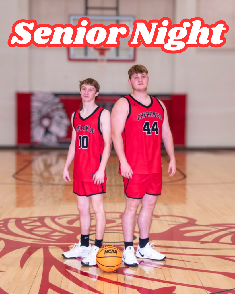 Picture of the Class of 2026 Chief Basketball players standing on a basketball court.